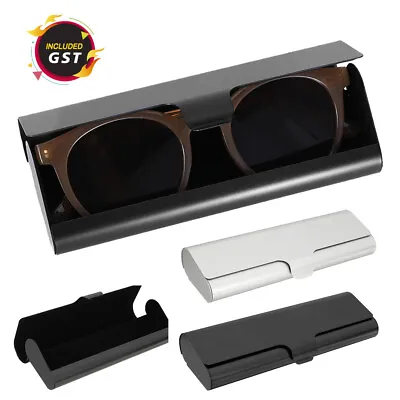 $14.82 • Buy Slim Matte Hard Metal Spectacles Case Reading Glasses Eyeglasses Case Holder Box