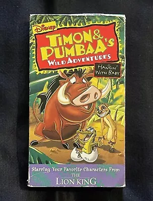 Timon & Pumbaa's Wild Adventure VHS Tape - Vintage Disney Collectible • $5.99
