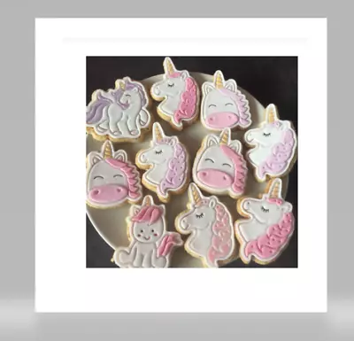 $12.95 • Buy New  Unicorn  Cookie Mould  Press Cutter 6 Piece Set (1)
