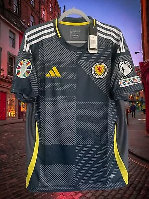 ADIDAS Scotland National Team 24/25 Home Jersey Men's XL W/ Nations League Patch • $28