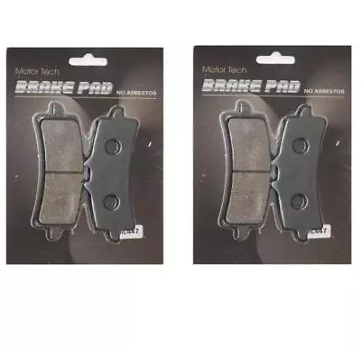 Set Of Front Brake Pads Kawasaki ZZR 1400 Performance Sport ABS 14-20 • £16.99