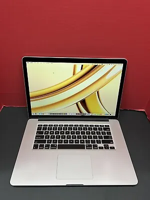 Apple MacBook Pro 15.4  2013 Quad Core I7 2.0GHz 16GB RAM 256GBSSD  MacOS 2023 • $270