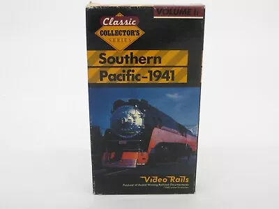 Video Rails Railroad Train VHS Tape SOUTHERN PACIFIC 1941 • $5.99