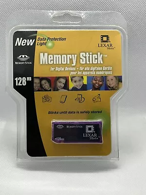 Lexar 128MB Memory Stick Card - MS128-281 • $39.99