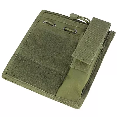 MOLLE Admin Pouch With Map Sleeve Flashlight Holder Chest Pouch - OD Green • $16.77