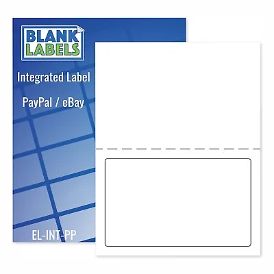 250 Adhesive Labels W/ Tear Off Paper Receipt. Shipping Labels / Ebay And Paypal • $30.79