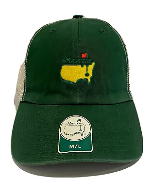 2023 Masters Tournament Fitted Stretch Green Golf Hat M/L Size Augusta National • $74.99