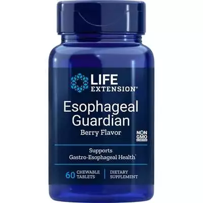 Life Extension Esophageal Guardian - Berry 60 Chwbls • $24