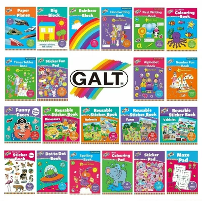 £4.25 • Buy Galt Toys Activity Sticker, Reading, Writting Books Toddler Children Kids 3 Yrs+