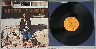 NILSSON Sandman LP QUADRADISC CD-4 QUAD 1976 RCA U.S. APD1-1031 RECORD NM • $21.98