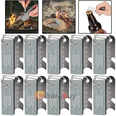 1-10X Magnesium Block Fire Starter Ferro Rod Striker Survival Emergency Camping • $35.99