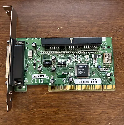 Adaptec AVA-2906 PCI SCSI Controller Card • $15.99