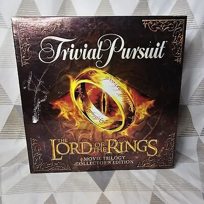 Trivial Pursuit Lord Of The Rings Movie Trilogy Collectors Edition Complete • £29.95