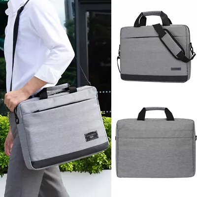 Gray Nylon Laptop Case Shoulder Bag For 15  Microsoft Surface Laptop 5 / Book 3 • $36.95