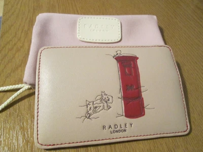 £8.99 • Buy Radley  Red Letter Day  Leather Card Holder Bnwt !