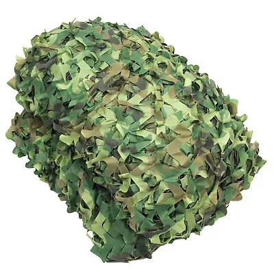 Camouflage Netting 26 X 26 Ft Camo Net Woodland Net For Military Camping Hunting • $73