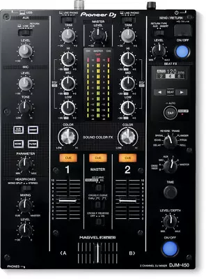 Pioneer DJM-450 2-Channel Mixer For Multiplayers & Turntables Rekordbox DJ / DVS • $769