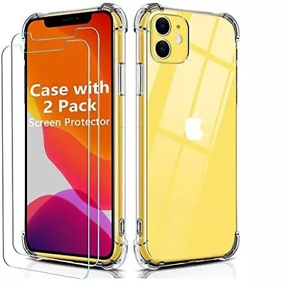 360 Shockproof Case Clear Soft Gel Cover For IPhone 14 13 12 11 XS Max XR 8 7 6+ • $8.90