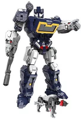 Soundwave Custom MOC Transformers Building Bricks Transform Toy Set 3100 Pieces • $327.75