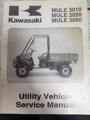 Oe Service Manual For Kawasaki Mule 3010/3020/3000 • $50