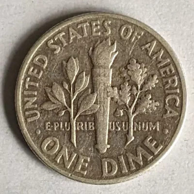 1956 United States Of America USA Dime 10c Coin • £1.89