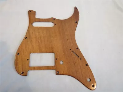  Hand Made Mahogany Wood  Strat Pickguard High Quality SH #4535 • $27.26