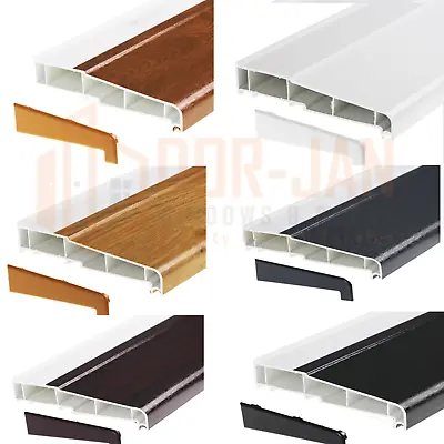 150mm UPVC Sill Window Door Patio PVC Plastic Cill End Caps External 1m Or 1.2m • £12.99