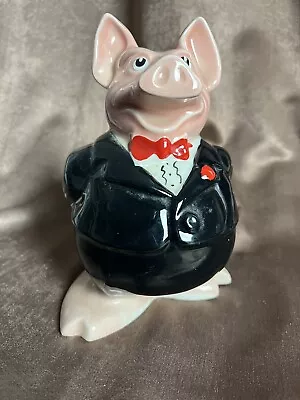 Vintage Wade NatWest Sir Nathaniel Pig With Stopper • £15
