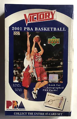 2001 PBA UpperDeck Empty Box Only ( No Contents ) Philippine Rare • $23.31