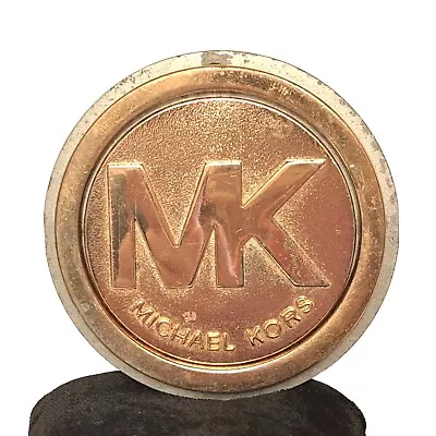 Michael Kors Metal Logo Plate Round  2.75 Inch • $15.50