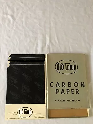 Vintage 1962 Old Town Carbon Paper • $100