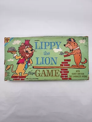 Lippy The Lion Flips Game Hanna-Barbera 1962 Transogram *Complete • $34.99