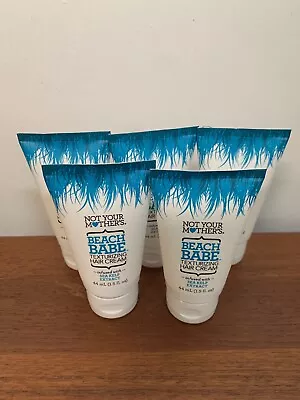 Not Your Mother's BEACH BABE Texturizing Hair Cream 1.5 Oz TRAVEL SIZE Lot Of 5 • $78