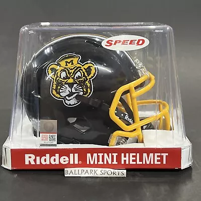 Missouri Tigers Speed Mini Helmet Riddell NCAA Sailor Tiger New! • $36.99
