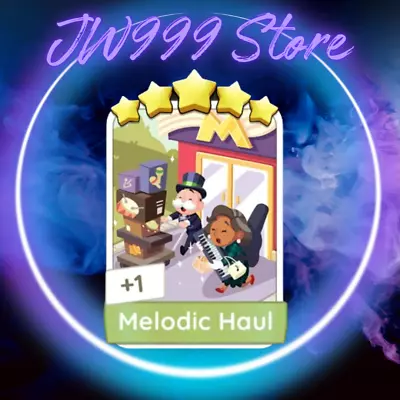 Monopoly Go 5 Star Sticker ⭐️Set17-Melodic Haul⚡Fast Delivery⚡read Description❗ • $7.99