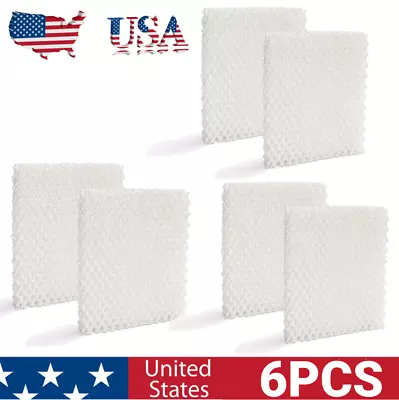 6 PACK COMPATIBLE With HONEYWELL HCM-750 HCM-750-TGT HUMIDIFIER WICK FILTERS • $14.50