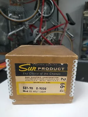 Sun Tachometer Vintage NOS SST-90 Green Line 9000 Rpm Gasser Motion Performance • $125