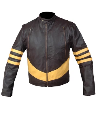 X-Men Origins: Wolverine Logan Hugh Jackman Xmen Brown And Beige Jacket • $63.96