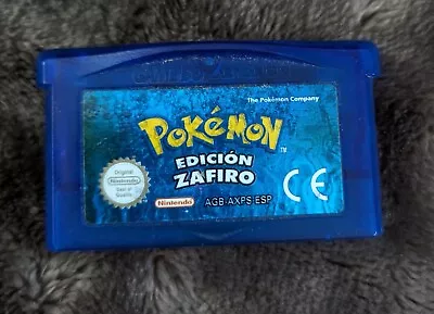 Pokemon Sapphire For Gameboy Advance GBA - Cartridge Only (Spanish Version) • £0.99