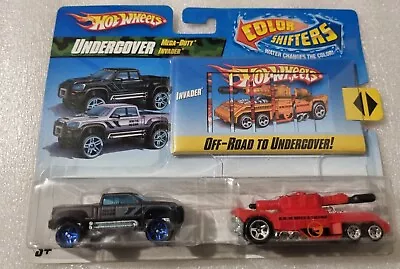 Rare Hotwheels 2008 1:64 Undercover Mega Duty Invader Color Shifters • $35