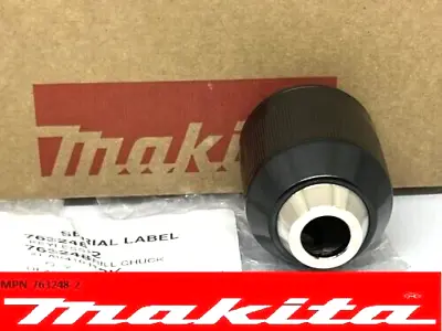 Genuine Makita 763248-2 Keyless Drill Chuck 13mm Metal (Replaces 766015-4) • £34.86