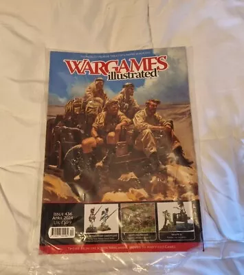 Wargames Illustrated Magazine Apr '24 Wargaming From The Screen NO SPRUE • £4