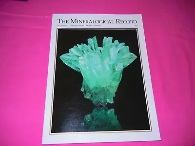 The Mineralogical Record Magazine Oct 2015 • $15