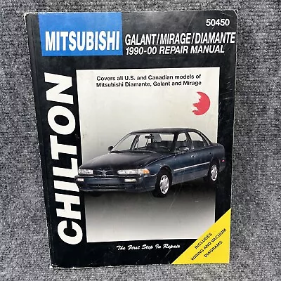 Galant Mirage Diamante 1990-2000 Tune-up Service Repair Manual 1999 1998 1997 • $19.95