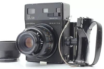 [Exc+5] Mamiya Universal Press +127mm F/4.7 Lens + Polaroid Film Back From JAPAN • $219.99