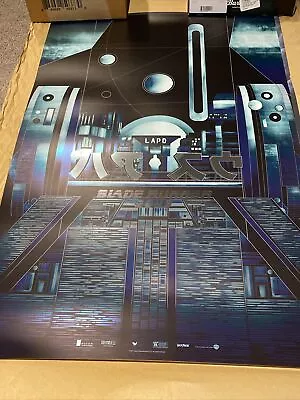 Nada Maktari Blade Runner 2049 Foil Movie Poster Print Xx/175 24” X 36” • $49.95