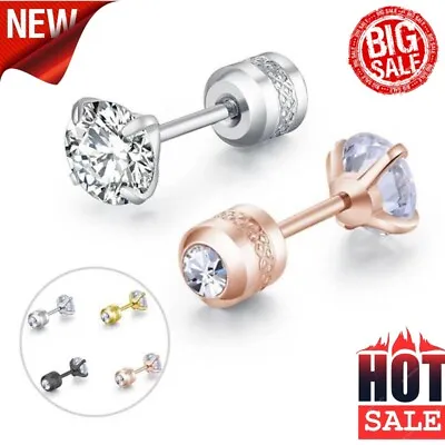 £2.77 • Buy Titanium Steel Earrings For Mens Womens Earrings Diamond Earrings Gifts