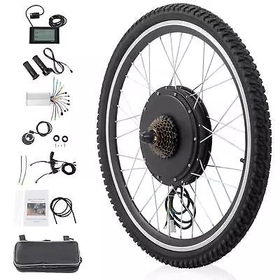 26'' 1000W 1500W Electric Bicycle Front / Rear Wheel E-Bike Conversion Motor Set • $188.99