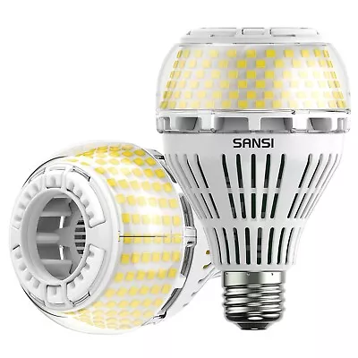 SANSI 2 Pack LED Light Bulb 27W 250W Equivalent 5000K Daylight E27 Home Lamp A21 • $30.08