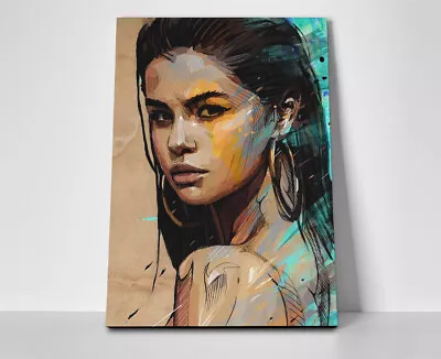 Selena Gomez Art Poster Or Canvas • $499.95